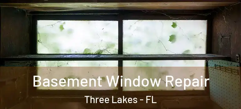 Basement Window Repair Three Lakes - FL