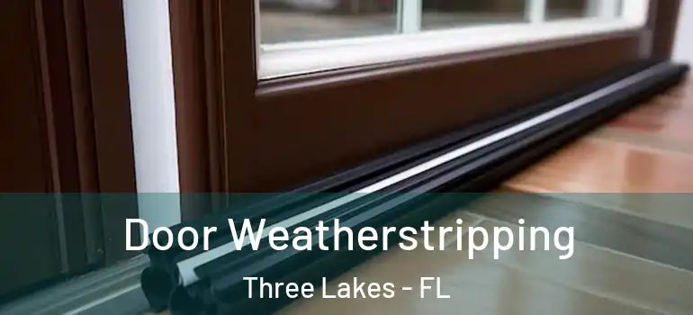 Door Weatherstripping Three Lakes - FL