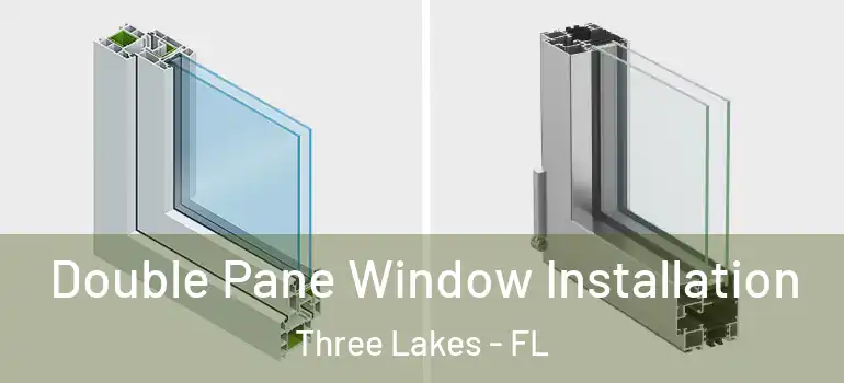 Double Pane Window Installation Three Lakes - FL