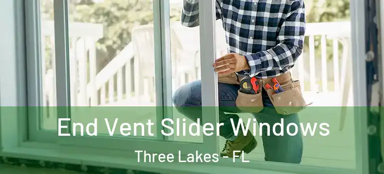 End Vent Slider Windows Three Lakes - FL