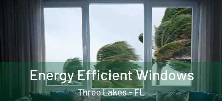 Energy Efficient Windows Three Lakes - FL