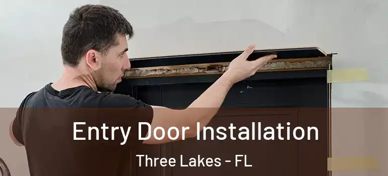 Entry Door Installation Three Lakes - FL