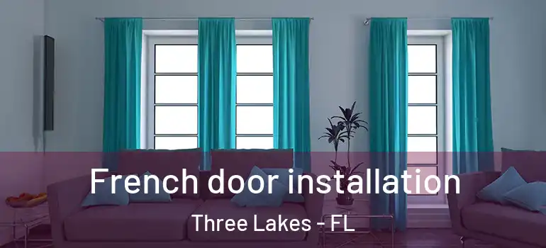 French door installation Three Lakes - FL