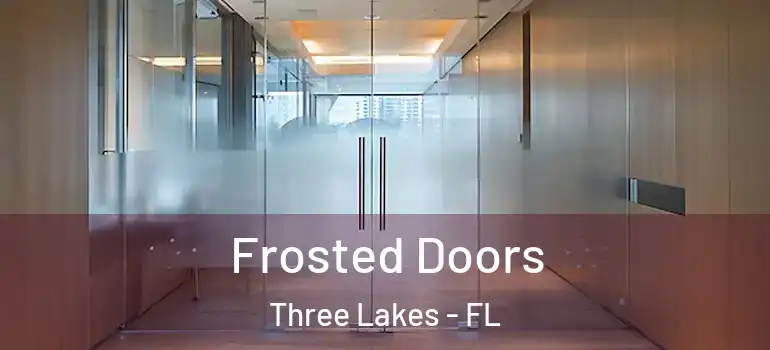 Frosted Doors Three Lakes - FL