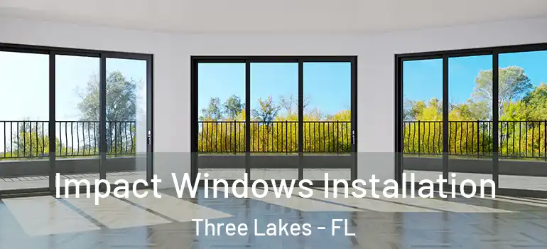 Impact Windows Installation Three Lakes - FL