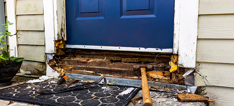 Broken Door Jamb Repair in Three Lakes, FL