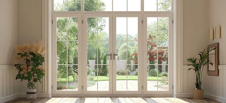 Stained Glass Exterior Door in Three Lakes, FL