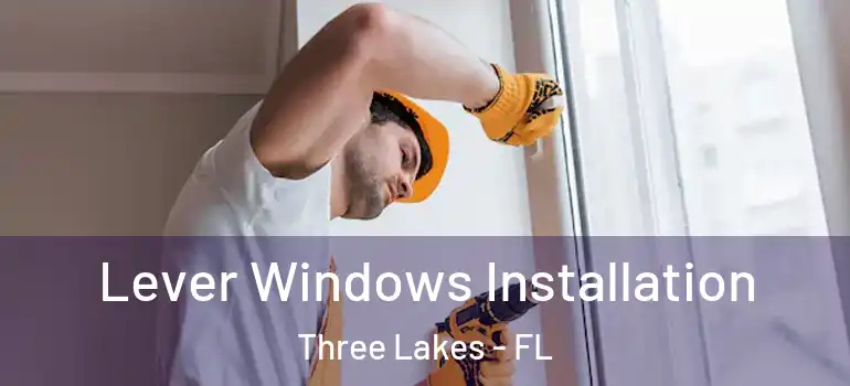 Lever Windows Installation Three Lakes - FL