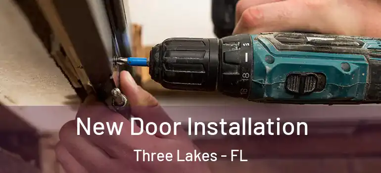 New Door Installation Three Lakes - FL