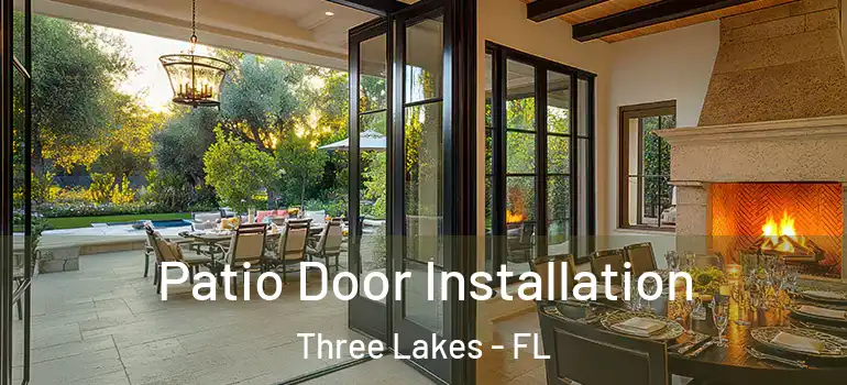 Patio Door Installation Three Lakes - FL