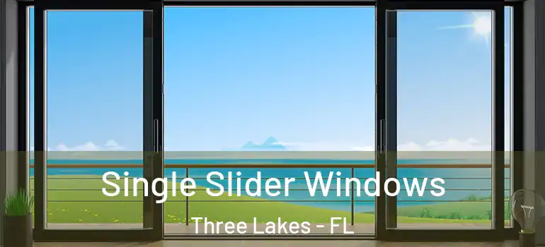 Single Slider Windows Three Lakes - FL