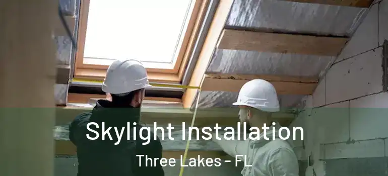 Skylight Installation Three Lakes - FL
