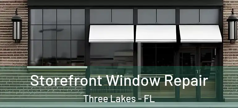 Storefront Window Repair Three Lakes - FL
