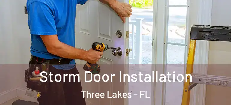 Storm Door Installation Three Lakes - FL