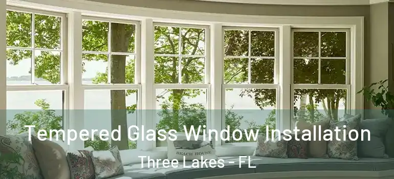 Tempered Glass Window Installation Three Lakes - FL