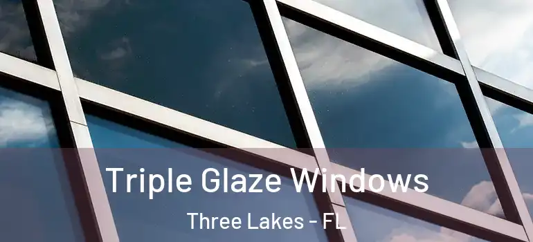 Triple Glaze Windows Three Lakes - FL