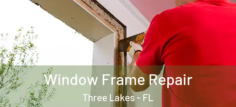 Window Frame Repair Three Lakes - FL