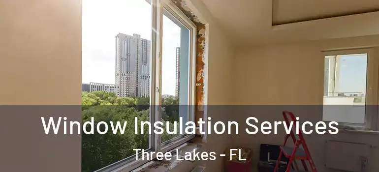 Window Insulation Services Three Lakes - FL