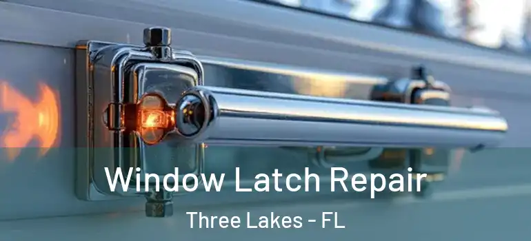 Window Latch Repair Three Lakes - FL