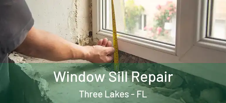 Window Sill Repair Three Lakes - FL